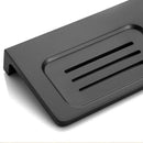 Aluminum Black Soap Box Wall-Mounted Multi-Function Rack Bathroom Accessori