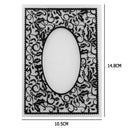 Plastic Embossing Template for Scrapbooking Paper Making Album Card Decor