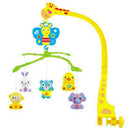 4 in 1Musical Crib Mobile Bed Bell Animal Baby Rattle Rotating Bracket Toys