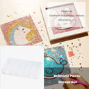 Multi-Slot Plastic Nail Storage Box Jewelry Beads Ring Earrings Case Holder