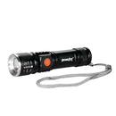 Skywolfeye Zoomable T6 LED Flashlight Waterproof USB Rechargeable Torch