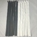 10Pcs Invisible Nylon Closed End Zip Zipper for Tailor Sewing Black White