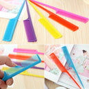 2X/SET Back Combing Brush - Comb Colorful Volume Styling Hairdressing Hair Thin