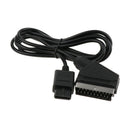 6FT RGB Scart Cable AV Video Cord For Nintendo SNES Gamecube N64 NGC Console