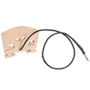 Violin Bridge With Internally Mounted Piezo Pickup For 4/4 Full Size Electr J2S4