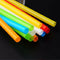 500PCS Large Wide Plastic Colorful Drinking Straws Straw 19cm Party Wedding