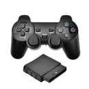 Wireless Gamepad Vibrator 2.4G Game Controller Joystick with Receiver for PS2