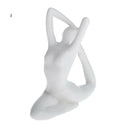 Modern Simple Creative Yoga Girl Decoration Ceramic Craft Ornament 3