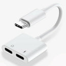 Headphone Splitter Dual Type C Audio Adapter Aux Call Fast 2 In 1 Accessories