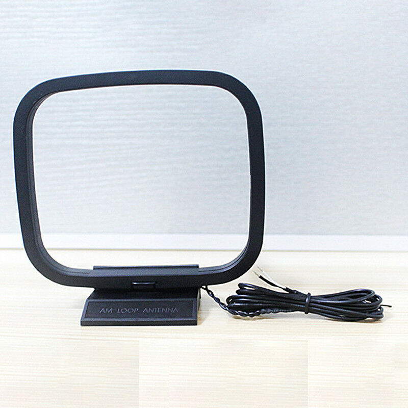 Universal HiFi AM FM Loop Antenna Connector Wire For Audio Receiver System TO