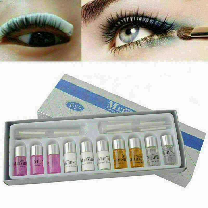 Eyelash Curling Perming Curler  Eyelash Wave Lotion Agent Perm Liquid W1X7 G5Z4