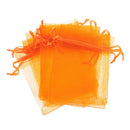100 pieces Organza Wedding Party Favor Gift Candy Bags Jewelry Pouches Sheer
