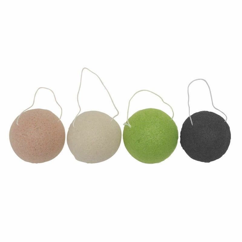 4PCS/Set Cleans Sponge Natural Konjac Konnyaku Fiber Face Wash CleanTools  OPQ
