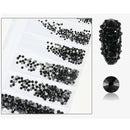 1 Pack Flatback Glass Nail Rhinestones Mixed Sizes Ss4-Ss16 Nail Art Decora
