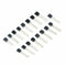 200PCS 10Types TO-92 In-line Transistor Box NPN TO-92 PNP BC337 2N2222 S8050