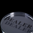 1PC 58mm Pressing Poker Cards Guard Poker Dealer Button Poker Chips  Z