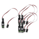 5PCS 6V Car RC 2 Leds Light Control Switch for RC Vehicles Car Accessory