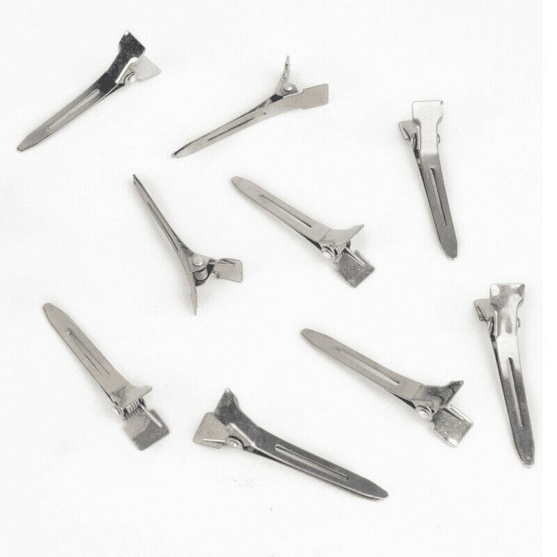 100 pcs Single Prong DIY Hairstyle Alligator Hair Clips (100 pcs) R2U3