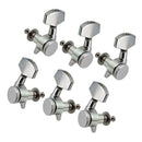 3+3 Metal Guitar Tuning Pegs 3R3L Machine Heads Tuning Pegs, Heavy Duty