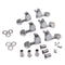1 Set Metal Tuning Keys Tuners 3R3L 18:1 Gear Ratio Luthier Supply for
