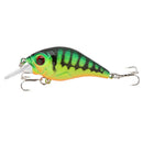 5X(10g 7.5cm fishing lure Living hard lure Chubby Crank Bait Tackle with trR9G9)