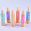 Natural Colorful Pencil Shape Colorless Lip Care Moisture-Protection Balm L A8F7