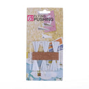 6pc Paper Airplane Push Pins Set Office Flying Pushing Thumbtack Drawing`Pi BX