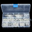 2 Boxes of 580pcs/box Jewelry Making Findings Kit Jewelry Making Starter Kit