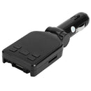 BT-24 Wireless Bluetooth Hands-free FM LCD Transmitter USB Charger Car Kit