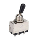 1Pc Guitar 3 Way Toggle Switch, Metal Enclosed 3 Way Selector Switch With B