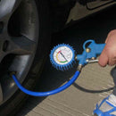 Air Tire Inflator with High Accurate LCD Digital Pressure Gauge Clip Chuck