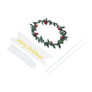 Merry Christmas Cake Topper Cupcake Insert Card Party Birthday Cake DecoB Hn