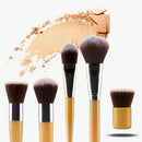 5pcs/Set Pro Makeup Brushes Blush Foundation Powder Face Cosmetic Flat Pens A