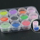 12 Grids Nail Storage Box Art Alex Transparent Organizer Makeup Beauty Tool A
