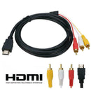 HDMI to RCA Cable Signal Transmitter Cord Adapter For TV DVD HDTV X8K4