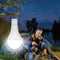 2 Pieces Solar Power Light Bulb Camping Tent Lamp LED Hiking Fishing Outage