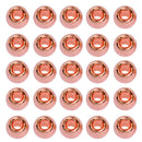 25 Pieces Anodized Fly Tying Bead Tungsten Bead Fly Tying Material Copper