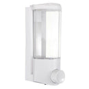Liquid Soap Dispenser Wall Mounted Bathroom Hand Shower Gel Shampoo Titaniu O1Q2