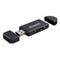Type C+Micro USB+USB 3 in 1 OTG Card Reader High-speed USB2.0 Card Reader  #gib