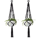 Plant-Linked Indoor And Outdoor Hanging Flowerpot Basket Cotton Rope, Garla