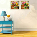 Flower arranging 5D DIY diamond Painting flowers Cross Stitch diamond embro W8N9