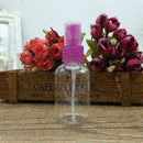 50ML Mini Plastic Transparent Mini Empty Bottle Spray DT Color potatble Ran Y9N3