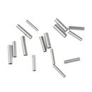 250pcs High strength Fishing Crimp Sleeves Single Barrel Crimp Sleeves