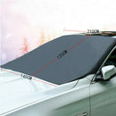 Magnetic Windscreen Cover Car Windshield Frost Ice Snow Dust Protector Sun Shade