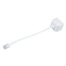 6P2C RJ11 Male to Female Two Way Telephone Splitter Converter Cable K2L9
