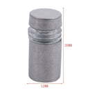 Stainless Steel Advertisement Screws Glass Standoff 12x20mm 10 Pcs I5F2