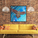 DIY Drawing Kit 5D Flying Eagle Full Round Drill Diamond Painting Craft