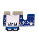 Ver008C 6Pin Pci-E 1X To 16X Riser Card Extender Usb 3.0 Cable For Mining