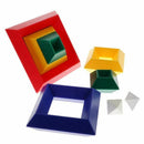 15pcs / Set Building Blocks Assembly Pyramid Changeable Kids Educational To K3F8