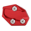 New Red Foot Kickstand Enlarger Pad Plate For Yamaha TMAX XP 530 Scooter